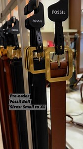 Fossil Belt available for Pre-order. DM us Y&L Boutique USA🌸💚 #everyonehighlightsfollowers #everyoneシ゚ #followerseveryone #reelschallenge #fbreelsfypシ゚viralシ #fossil #belt #originalonly | Y&L Boutique USA