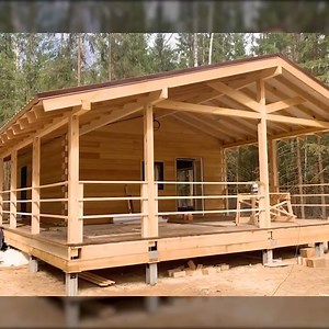 We have built a house out of warm timbers. New construction technology.#SoloCamping #BuildingSurvivalShelter #campingchallenge . #bushcraft #survival #adventures #wilderness #forest #shelter #camping #diyfun | Alex Bushcraft