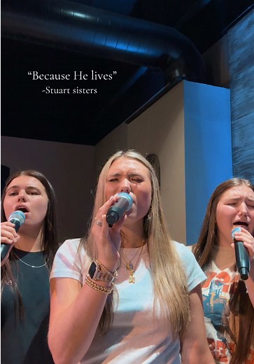 “Evil does not prevail where Jesus has already triumphed. Over death, there is already victory.” Even in a world filled with chaos, tragedy, and so much loss, we hold on to the truth that darkness does not have the final word. Jesus does. His light shines in the deepest night, and His victory over the grave gives us hope that cannot be shaken.🫶🏼@Makaily💕🔅 @Malayna #becauseHelives #stuartsisters #cover #weneedyouJesus