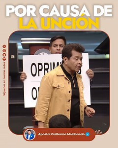 18K views · 1K reactions | Por causa de la unción, Dios prosperará todo lo que te rodea | Apostol Guillermo Maldonado | Facebook