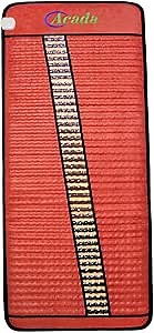 ACADA Biomat Infrared Mat for Full Body Far Infrared Heating Pad with Crystal Stone Amethyst Tomaline Obsidian Negative Ion Mat Deep Warmth for The Whole Body Extra Large Infrared Mat 67" x 27.6"