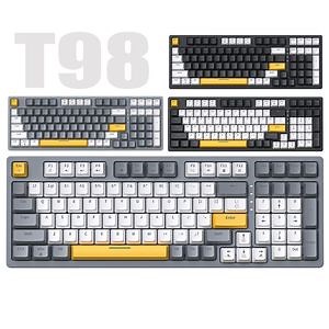 [Hot Item] Mechanical Keyboard 98 Keys Gaming Keyboard for PC Laptop PC Computer