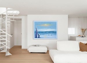 Sci-fi Themed Home Decoration Painting; When the Earth Restarts - Etsy