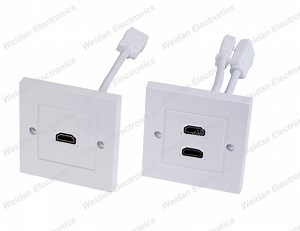 [Hot Item] 86 HDMI Wall Plate with Tail Adapter