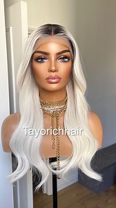 Rooted Platinum Blonde Wavy Wig: 20" Heat-friendly Synthetic Hair - Etsy UK