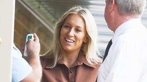 Phoebe Burgess attends family barbecue after court hearing