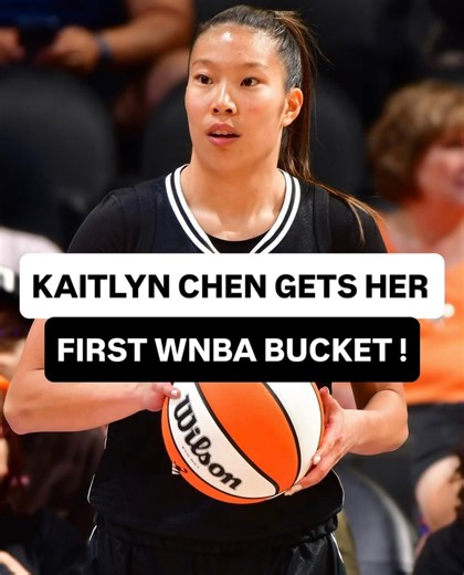 Kaitlyn Chen gets her first career WNBA bucket and TECH 🤣 | Ballislife Womens Basketball