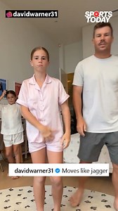 4.9K views · 43 reactions | David Warner shakes a leg with his daughters #championstrophy2025 #cricket #davidwarner #cricket #sportstoday #trending | Sports Today | Facebook