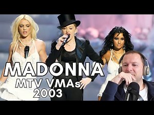 MADONNA, BRITNEY, CHRISTINA, MISSY - MTV VMAs (first time reaction) - LIKE A VIRGIN / HOLLYWOOD
