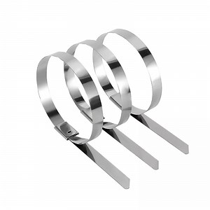 [Hot Item] Stainless Steel Cable Twist Tie Lock Metal Zip