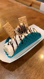1.3M views · 9.8K reactions | S’mores Rolled Ice Cream Waffle Taco Cone 襤 | Foody Fetish | Facebook