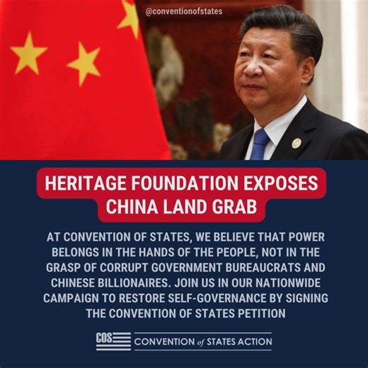 Distinguished conservative think tank, The Heritage Foundation, published a troubling report this week exposing the extensive national security threat “stemming from Chinese-owned real estate in the United States,” urging state governments to resist the Chinese Communist Party’s bid to buy American land. Author, scholar, and Senior Policy Advisor Bryan Burack noted that many of these efforts are spearheaded by the grassroots. “The threat posed by Chinese entities purchasing real estate in the U.