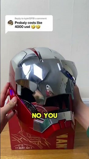 The first CHEAP iron man helmet🦾#ironman #collectibles #marvel