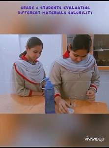 #gulshanmiddlebranch #scienceexperiment #grade6students Students...