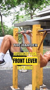 3.1K views · 984 reactions | Mastering the Advanced Tuck Front Lever...