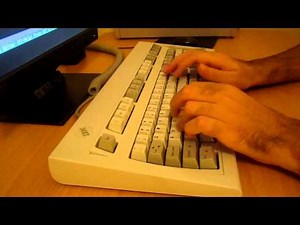 IBM Model M Buckling Spring Typing Sound