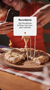 Siempre es un buen día para comer pizza, pero hoy tenemos una buena excusa. | Casa Tarradellas - Página Oficial