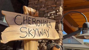 1.6K views · 151 reactions | Digby would have loved this ride. But we endeavored to enjoy it for him. Take a ride on the Cherohala Skyway with Brickle and Fruitycake. The Cherohala Skyway is a 43-mile National Scenic Byway and National Forest Scenic Byway that connects Tellico Plains, Tennessee to Robbinsville, North Carolina in the southeastern United States. Its name is a portmanteau of Cherokee and Nantahala, the two national forests through which it passes. | 2 Traveling Dogs | Facebook