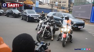 31 reactions | MBWEMBWE ZA PESA! How Krg The Don arrived with police escort for unveiling as Brand Ambassador | Sauti TV | Facebook