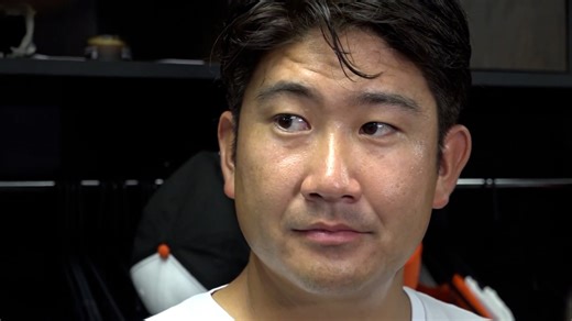 Tomoyuki Sugano on his bullpen session, Gary Sánchez