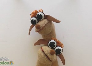 Dog sock puppet By: Manualidades Para Todos | MetDaan DIY