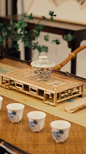 41K views · 956 reactions | Traditional chinese plum bamboo tea tray crafting | Intangible cultural heritage | Creative Craft | Facebook