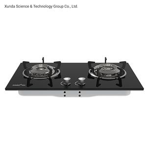 [Hot Item] Xunda Household Table Gas Cooker 2 Burner Gas Stove Top Built in Hob