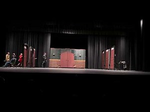 (13)12-12-2025 Clue on stage (Rutland High School students) Thanks to Mrs. Sanders Theater teacher.