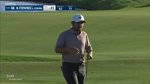 Alex Fitzpatrick converts birdie at Zurich Classic