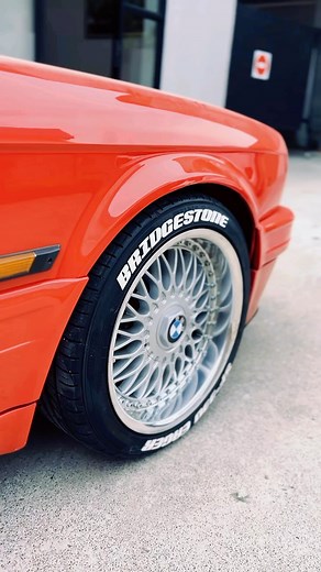 Keepin’ it clean 🧼 - #tirelettering #tirestickers #nonakedtires #e30 #bmw | Kaizen Kulture