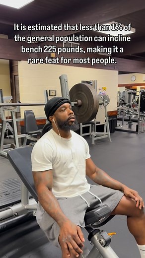 Just stating faxs #benchpress225 #incline315 #gym | CashNasty