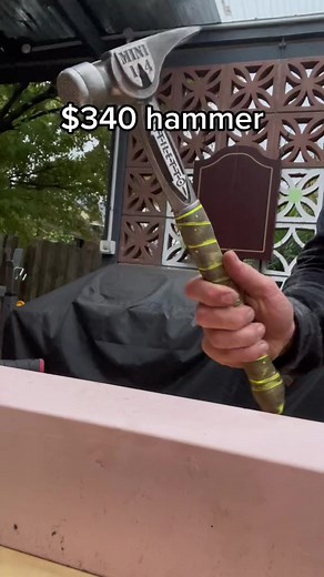 All hammers do the same thing, doesnt matter if you spend $340 or $500 #tools #toolsofthetrade #carpentry #carpenter #construction | Garden Art