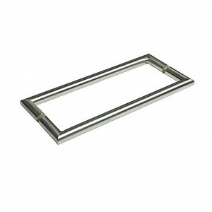 [Hot Item] Tempered Tubular Stainless Steel Big Glass Door Handles Pull Handle