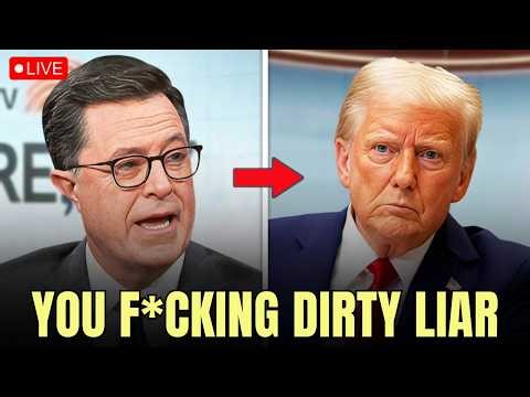 Stephen Colbert ATTACKS Donald Trump & HE Is Left SPEECHLESS On LIVE TV