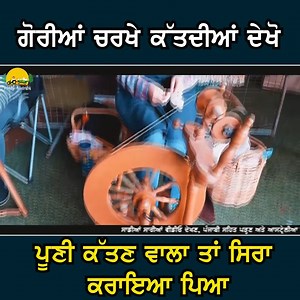ਗੋਰੀਆਂ ਚਰਖੇ ਕੱਤਦੀਆਂ ਦੇਖੋ ! ਪੂਣੀ ਕੱਤਣ ਵਾਲਾ ਤਾਂ ਸਿਰਾ ਕਰਾਇਆ ਪਿਆ ! Watch Full Video:- https://youtu.be/MVVVYYvt9wY?si=dG8RlvXmwYAnyXgk #PenduAustralia #PunjabiTravelShow #AustralianVillageLife #australianspinningwheel #punjabiculture #oldvillage #CulturalFestivals #penduaustralia | Pendu Australia - ਪੇਂਡੂ ਆਸਟ੍ਰੇਲੀਆ