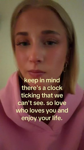 Clock Ticking Reminder: Love Who Loves You