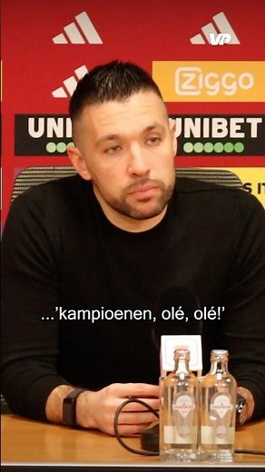 ‘KAMPIOENEN, OLÉ, OLE!’ 🎶🏆 #Ajax #Amsterdam #Eredivisie