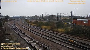 Angel to Ely. #AngelTrains owned former East Midlands Railway #HST power cars 43465/467 MK3 set, hauled by Rail Operations Group #Class47 47813 for final storage. 📄5L48 Barrow Hill to Ely Papworth 🎥Peterborough 📅21/12/20 Railworld Wildlife Haven 125 Group WNXX We Are EMR Modern Railways Magazine | Railcam