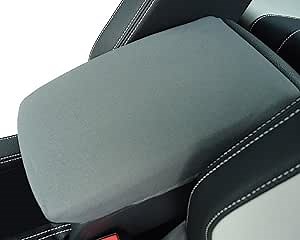 Car Console Covers Plus Made in USA Designed for Kia Telluride 2020-2025 Neoprene Auto Armrest Center Console Cover Protector Gray (K2)