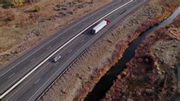 Traffic on I-84 in Oregon