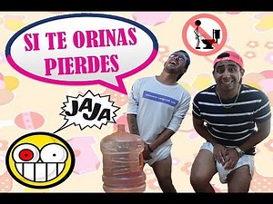 SI TE ORINAS PIERDES (PAÑALES MOJADOS) - CHALLENGE