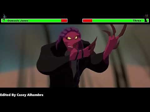 Osmosis Jones (2001) Final Battle with healthbars