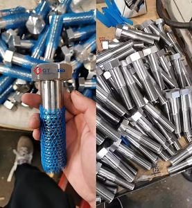 [Hot Item] ASTM A193 B7 Stud Hex Bolt A354 Grade Bd Screw 4140 Scm440 42CrMo4 Alloy Steel Rod Fasteners