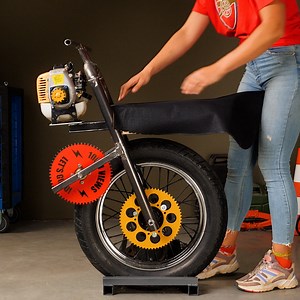 610K views · 1.3K reactions | Crazy ride on motorized monowheel Thanks for watching! Please be aware that this video is for entertainment purposes only and techniques shown should not be attempted at home! | Crafty Panda How | Facebook