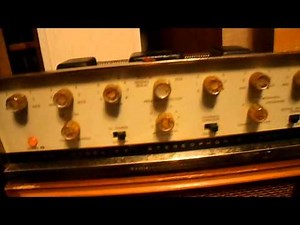 stromberg carlson stereo 60 stereophonic amplifier