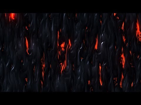 4K Red Lava Field Motion Background - 4K Moving Background