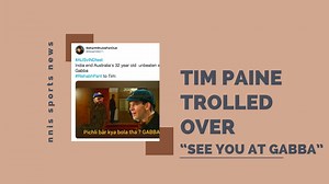 Indian Cricket Team created history in Brisbane, defeating Australia at the Gabba for the first time in over three decades. The historic win by an ‘inexperienced’ Indian side, with most star players out owing to injury, got everyone talking online as they cheered for the ‘underdogs’ on social media. #RishabhPant #TImPaine #IndvsAus #CheteswarPujara #AjinkyaRahane #GabbaTest #IndvsEng #IndianCricketTeam #CricketNews #SportsNews Rishabh Pant Tim Paine TV Cheteswar pujara | nnis