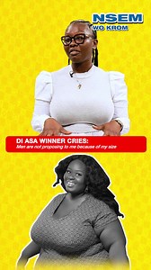 2.6K views · 48 reactions | Di Asa Winner said men are not proposing to her because of her size. Osei Felicia has all the scoop on #NsemWoKrom | TV3 Ghana | Facebook