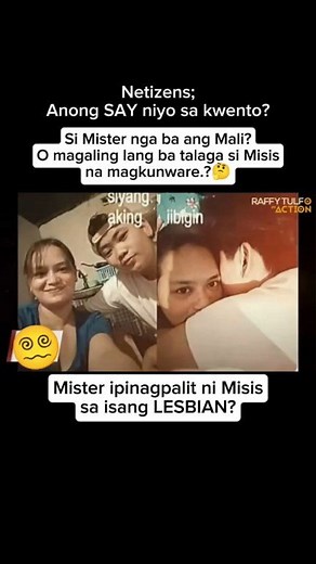 126K views · 1.3K reactions | Viral ngayon si Mister na ipinagpalit ni Misis sa isang LESBIAN. Alamin ang buong dahilan at sitwasyon ng mag Asawa sa kwentong ito sa Raffy Tulfo In Action. #raffytulfoinaction #lesbian #RELASYON #BreakingNews #viralvideo | RKs Man | Facebook