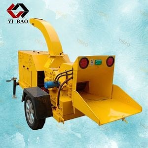 [Hot Item] Factory Price15-16t/H Tractor Wood Chipper Wood Tree Branch Shredder Chipper Paper Industry Pto Wood Chipper